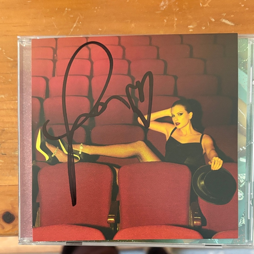 Signed Life of a Showgirl CD